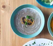 Крем-суп с грибами