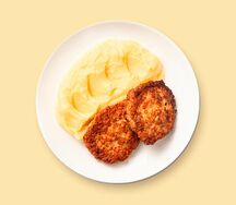 Котлета куриная с картофельным пюре