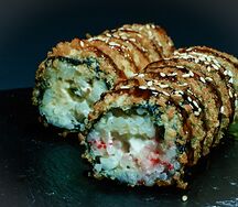 Запеченный ролл Калифорния