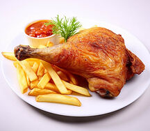 Frite poulet