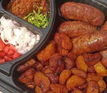 Alloco saucisse