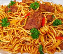 Spaghetti viande