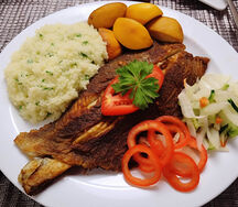 Attieke poisson frit