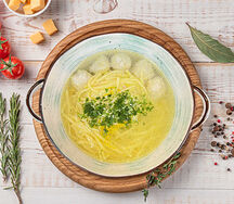 Суп лапша куринная