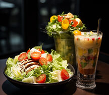 Menu salade