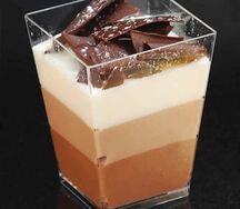 Mousse trois chocolat