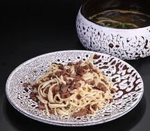 Нарын с бульоном