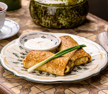 Блинчики с мясом