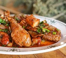 Pintade sauté