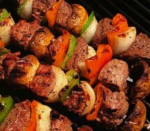 Brochette de filet de boeuf