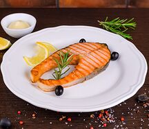 Лосось на гриле