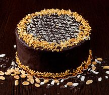 Торт Сникерс с безе