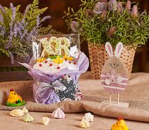 Кулич пасхальный с декором