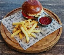 Мини-бургер с курицей