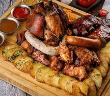 Большое мясное ассорти