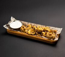 Шампиньоны фри с трюфельной сметаной