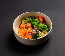 Поке с лососем