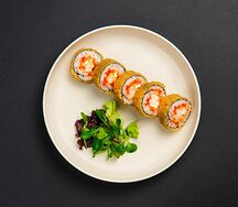 Ролл темпура с креветкой