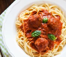 Spaghetti poulet
