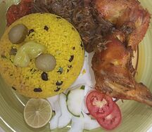 Riz au yassa au poulet