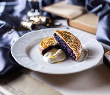 Пирог Щепкин с красной капустой