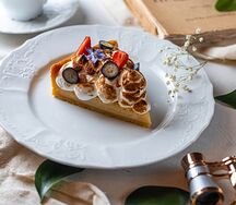 Лимонный тарт с мягкой меренгой