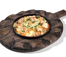 Куриное филе с овощами на сковороде
