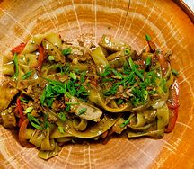 Самая мясная паста