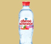 Вода питьевая Святой Источник со вкусом клубники