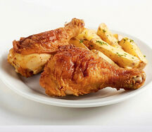 Poulet frite