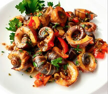 Petits escargots sautés