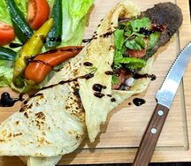 Durum в турецкой лепешке