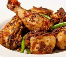 Peppered chiken
