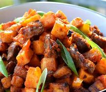 Peppered gizzard