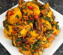 Yam porridge