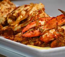 Peppered crab
