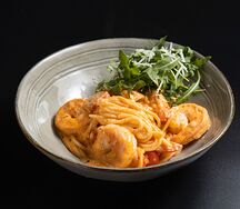 Паста с креветками