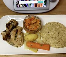 Tchèp blanc au poulet