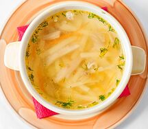 Куриный суп-лапша