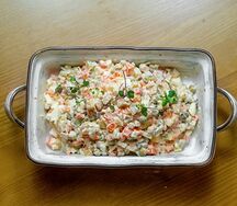 Классический оливье с курицей