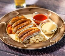 Нюрнбергские жареные колбаски