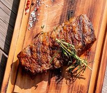 Стейк cвинoй шеи