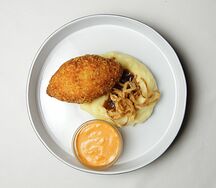 Куриная котлета по-Волгоградски