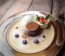 Шоколадный флан