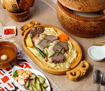 Бесбармак из свежего мяса