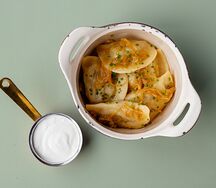 Вареники с картофелем и грибами