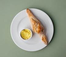 Ржаная лепешка из тандыра