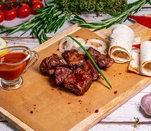 Шашлык с говядиной