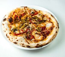 С курицей и грибами