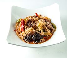 Фунчоза с мясом